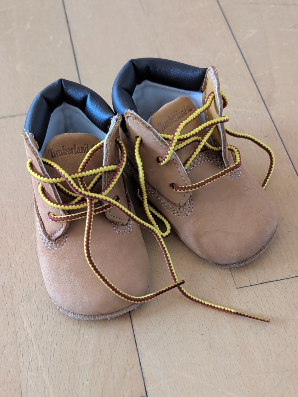 Baby Timberland Boots size 2 / EU 17 -baby shoes soft nubuk